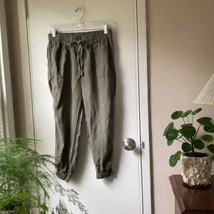 Linen Joggers